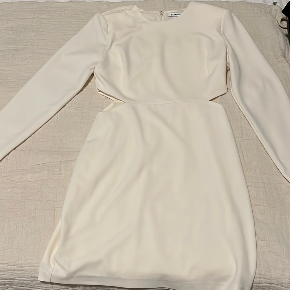 Express white dress